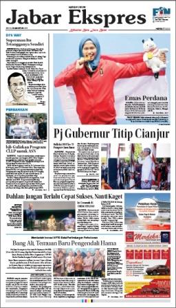 e-Paper Jabar Ekspres Edisi 20 Agustus 2018