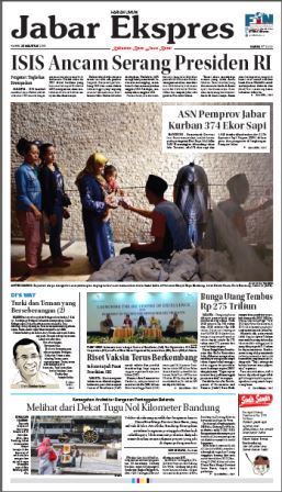 e-Paper Jabar Ekspres Edisi 23 Agustus 2018