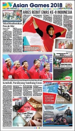 e-Paper Jabar Ekspres Edisi 24 Agustus 2018