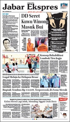 e-Paper Jabar Ekspres Edisi 25 Agustus 2018