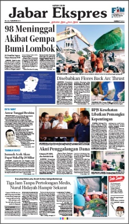 e-Paper Jabar Ekspres Edisi 7 Agustus 2018