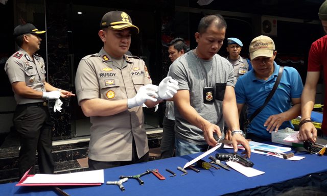 Empat Begal Ditembak Ditempat