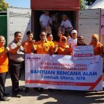 Kembali Serahkan Bantuan untuk Korban Gempa Lombok