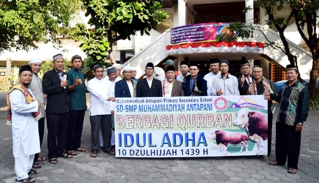 Momen Bahagia Idul Adha di Sekolah Muhammadiyah