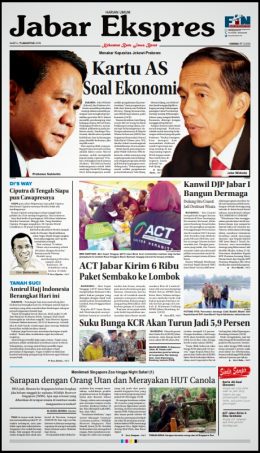 e-Paper Jabar Ekspres Edisi 11 Agustus 2018