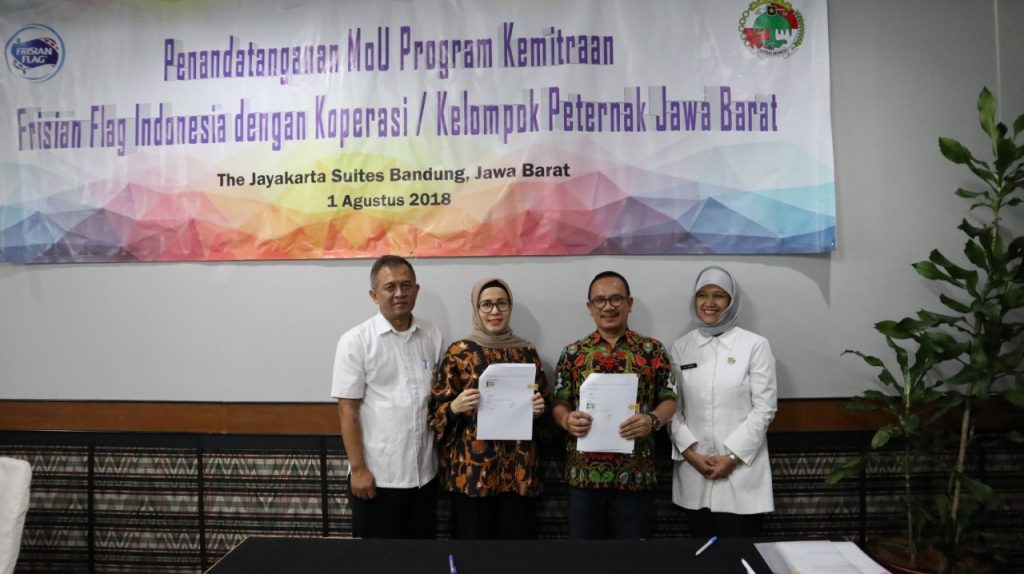 Frisian Flag Indonesia Perkuat Kemitraan dengan Peternak Sapi Perah Lokal