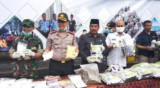 Musnahkan Narkoba Senilai Rp 30 Miliar