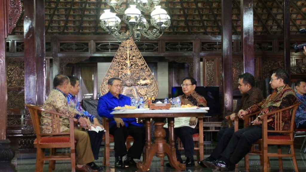 Pertemuan Prabowo-SBY Bahas Cawapres