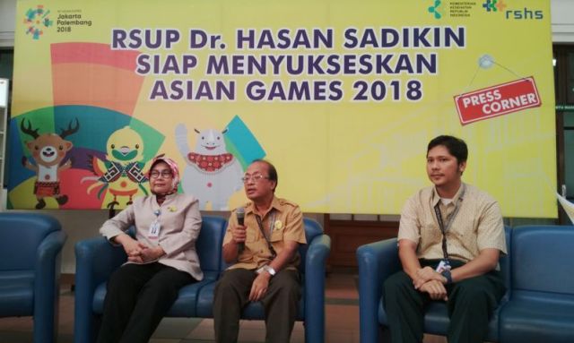 Siapkan Ruang Khusus untuk Perawatan Atlet RSHS-asian-games