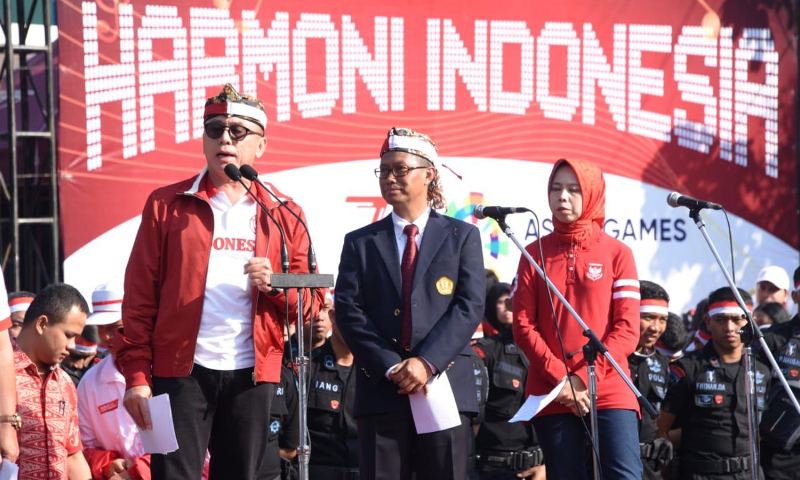 Sambut Asia Games dengan Harmoni Indonesia