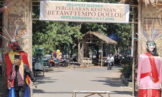 Atlet AG Disambut Wisata Seni Wisata budaya Betawi