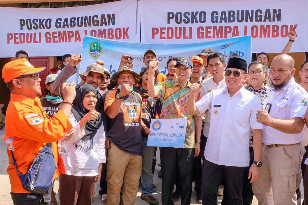 bank bjb Salurkan Bantuan untuk Korban Bencana