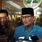 Calon Wakil Presiden Sandiaga Uno.