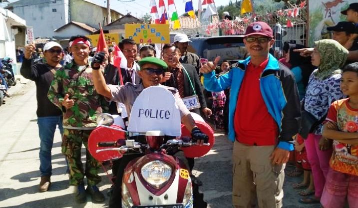 Karnaval Pembangunan di Jatinangor Meriah