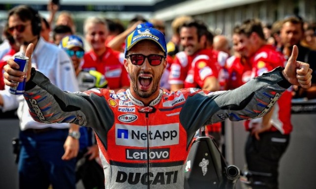Dovizioso Rebut Pole Position Setelah Unggul 0,2 Detik di Depan Rossi