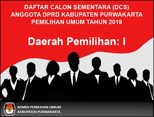 Daftar Calon Sementara Anggota DPRD Kabupaten Purwakarta Pemilu 2019, DAPIL I