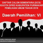 Daftar Calon Sementara Anggota DPRD Kabupaten Purwakarta Pemilu 2019, DAPIL VI