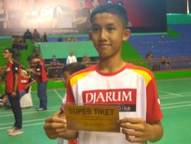 Pebulu Tangkis Muda Berprestasi sayyid az zahiri