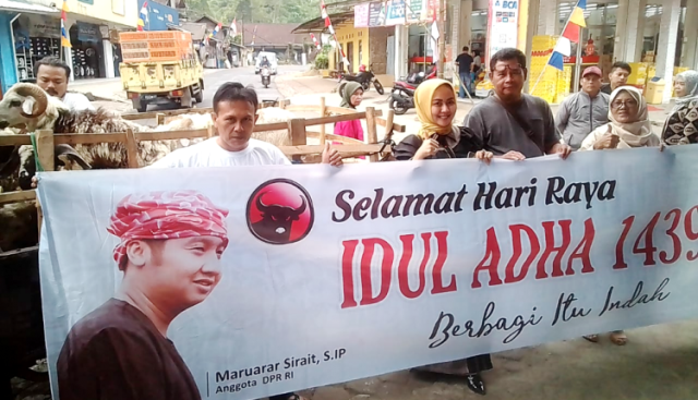 Taruna Merah Putih Bagikan Hewan Kurban taruna merah putih