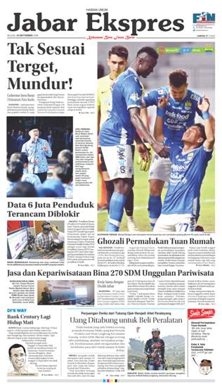 e-Paper Jabar Ekspres Edisi 18 September 2018