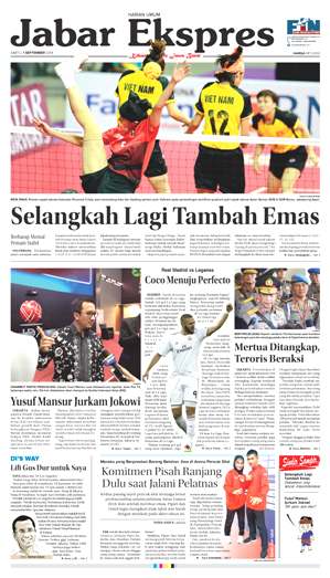 e-Paper Jabar Ekspres Edisi 1 September 2018 e-Paper Jabar Ekspres Edisi 1 September 2018