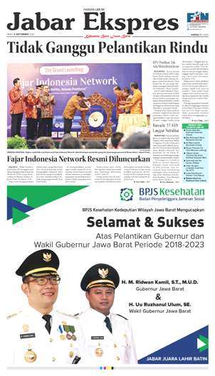 e-Paper Jabar Ekspres Edisi 5 September 2018