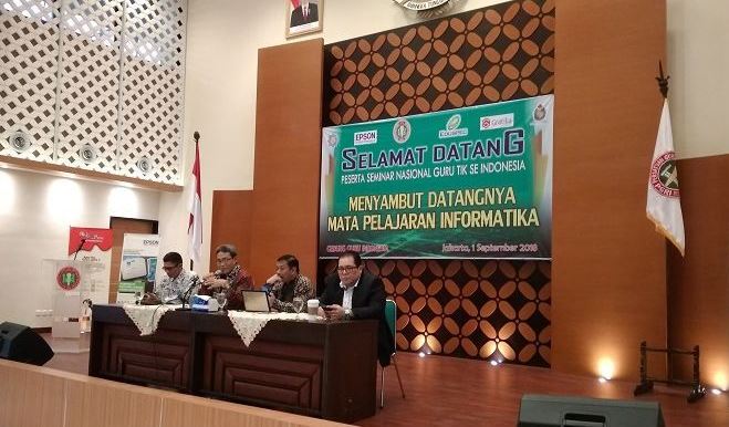 Mata Pelajaran TIK Kini Bernama Informatika Mata Pelajaran TIK Kini Bernama Informatika