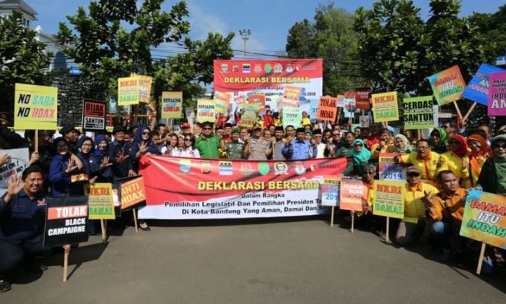 Deklarasikan Pemilu Damai untuk Kondusif