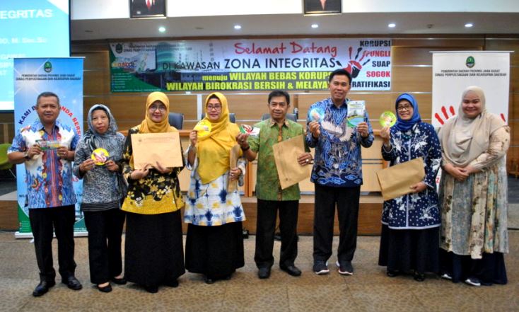 Dispusipda Jabar Deklarasikan Zona Integritas-rerer