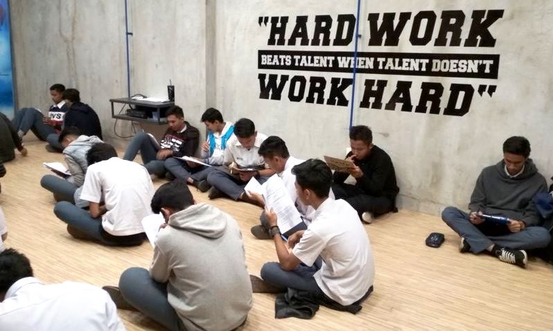 Peserta Honda DBL Diberikan Motivasi Belajar Melalui Tes Akademik