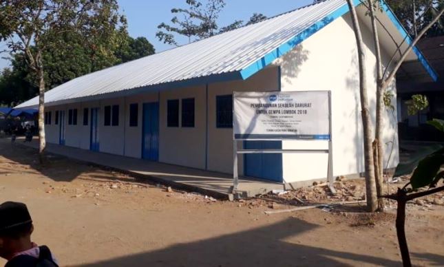 PKPU HI Jabar Bangun Hunian di Lombok