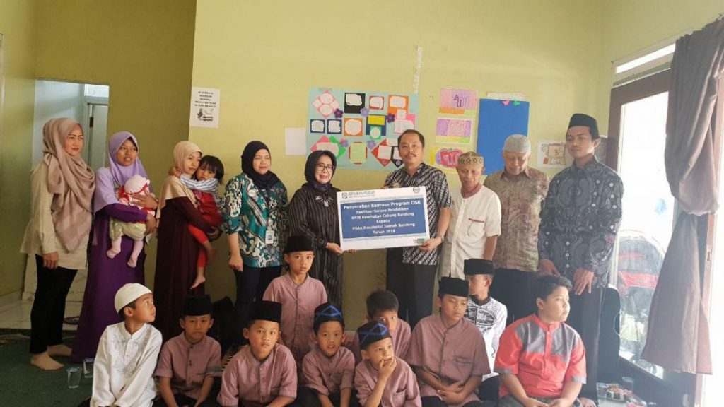 Berikan Bantuan OSR Kepada Roudhotul Jannah