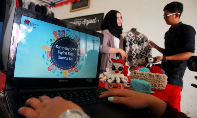 Peresmian Kampung UKM Digital Kampung Rajoet