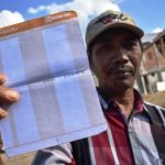 banuan gempa lombok belum cair