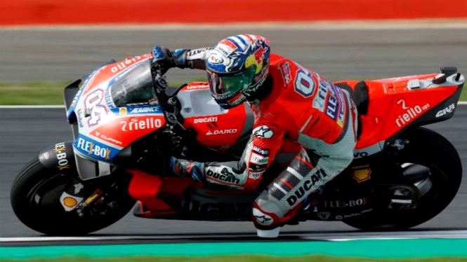 Dovizioso Tercepat di FP1 MotoGP San Marino