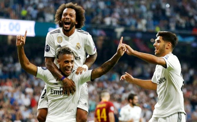 Real Madrid Jinakkan Serigala Roma Real Madrid Jinakkan Serigala Roma