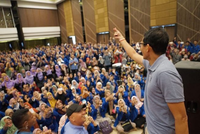 Lagi, Sandi Dicurhati Harga Sembako