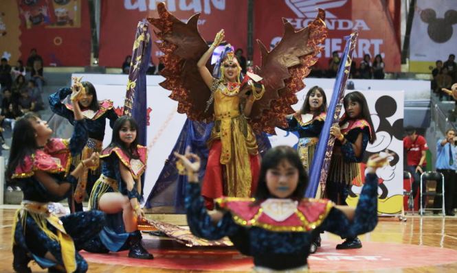 Beri Dukungan, Tim Dance SMAN 9 Bandung Tampil Kreatif