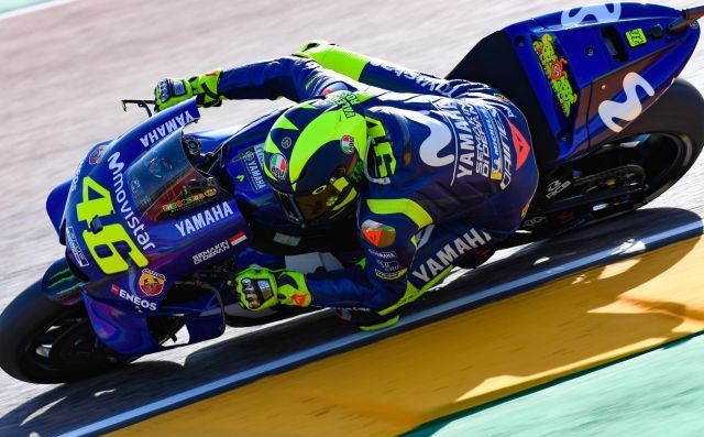 Kejutan, Valentino Rossi Start di Posisi 18 Pada GP Aragon