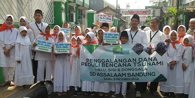 Assalam Galang Dana Bantu Korban Gempa