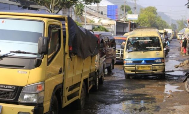 Infrastruktur Jalan Terpusat di Kota