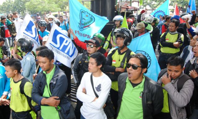 Buruh Tolak Kenaikan Rp 200 Ribu