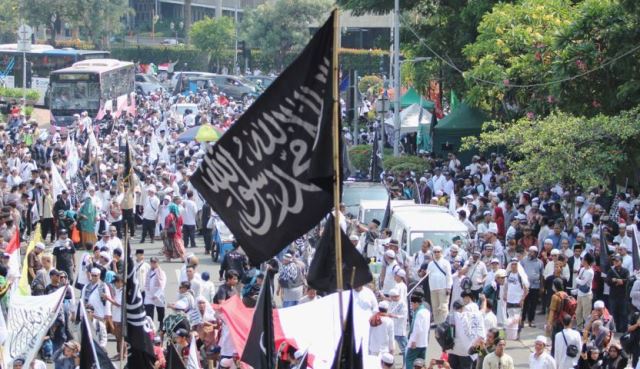 Ribuan Umat Gelar Aksi Bela Tauhid