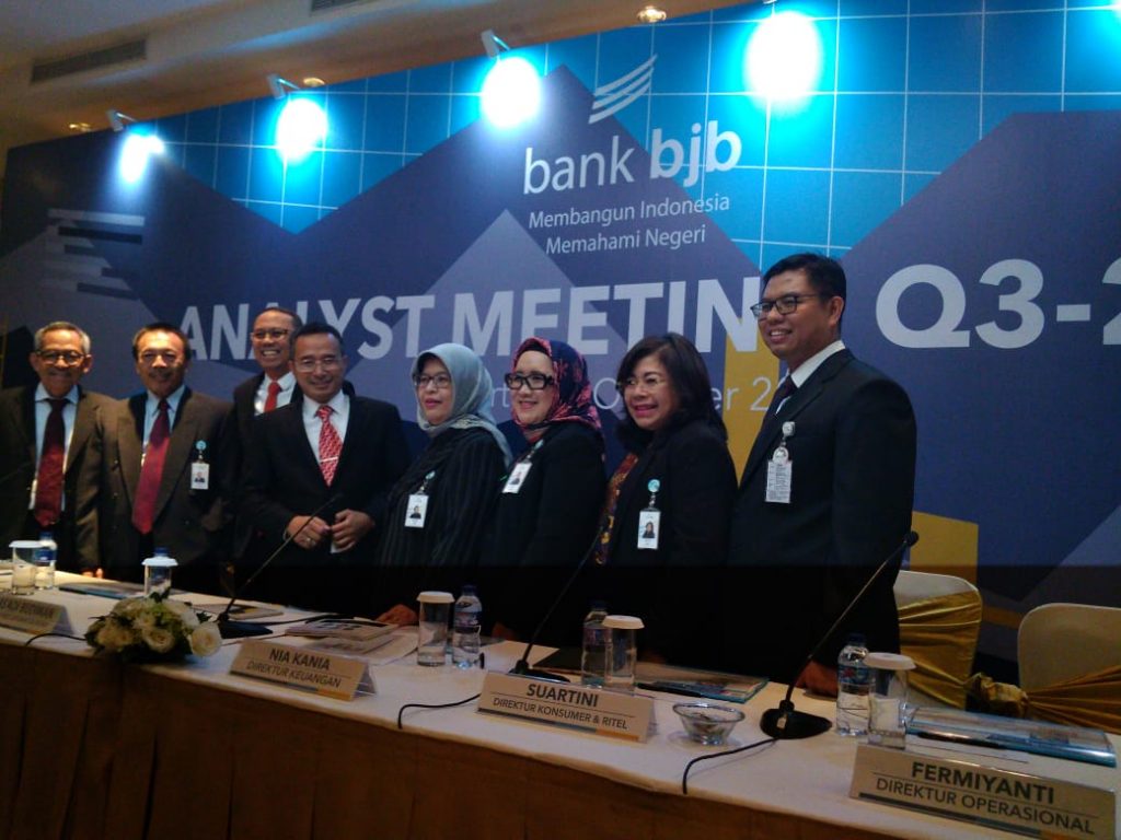 Laba Bersih bank bjb Tumbuh 25,4 Persen di Triwulan III