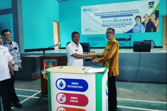 Desa Cipatat Gelorakan Desa Sadar Jaminan Sosial Ketenagakerjaan 2018 Bpjs ketenagakerjaan cb cimahi