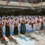 Puluhan Ribu Siswa SD-SMP Kota Bandung Ikuti Istisqa