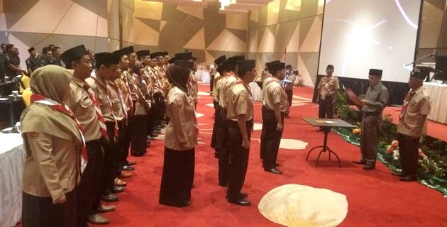 Kukuhkan Saka Adhyasta Pemilu 2019