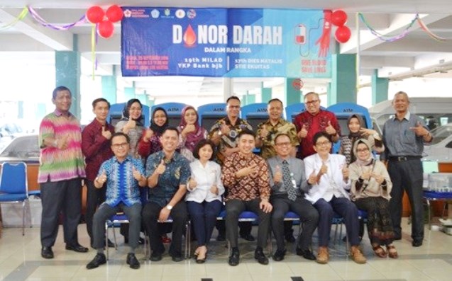 STIE Ekuitas Gelar Donor Darah
