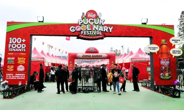 Manjakan Lidah Masyarakat, Teh Pucuk Harum Gelar Festival Kuliner Terbesar di Jawa Barat