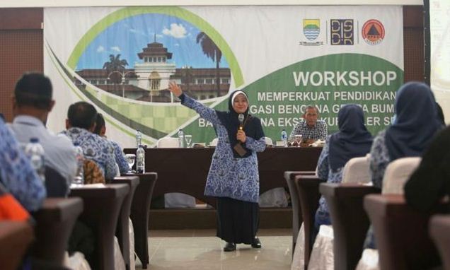 Disdik Gelar Workshop Mitigasi Bencana Workshop Mitigasi Bencana